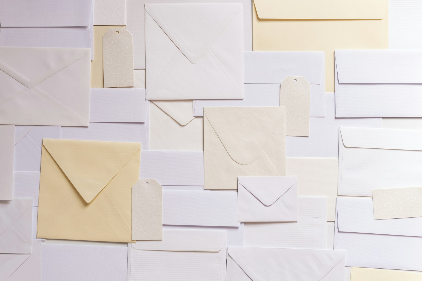 Assortment of paper envelopes
